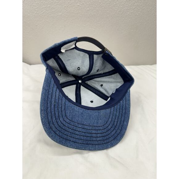 Local Union 1937 Baseball Hat Denim Logo Mechanics and Aerospace UnionWorker VTG - Picture 3 of 8